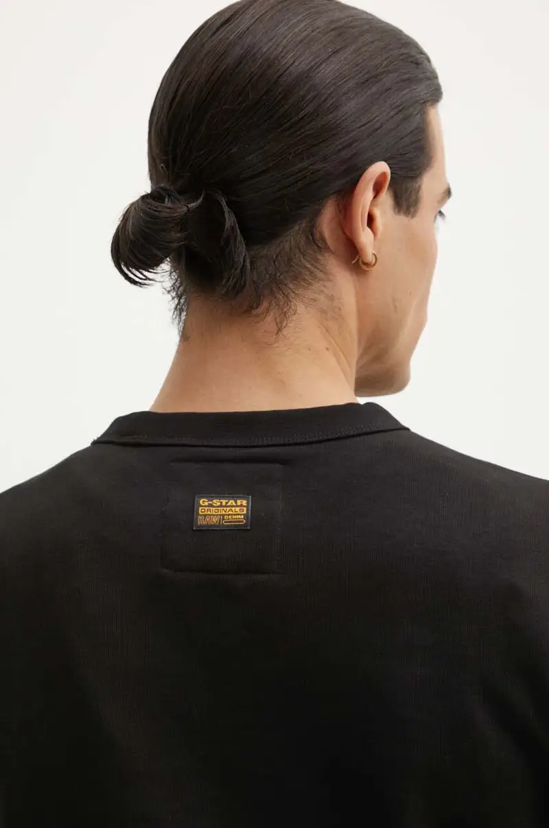 felpa uomo colore nero D25121-D566 miniatura 5