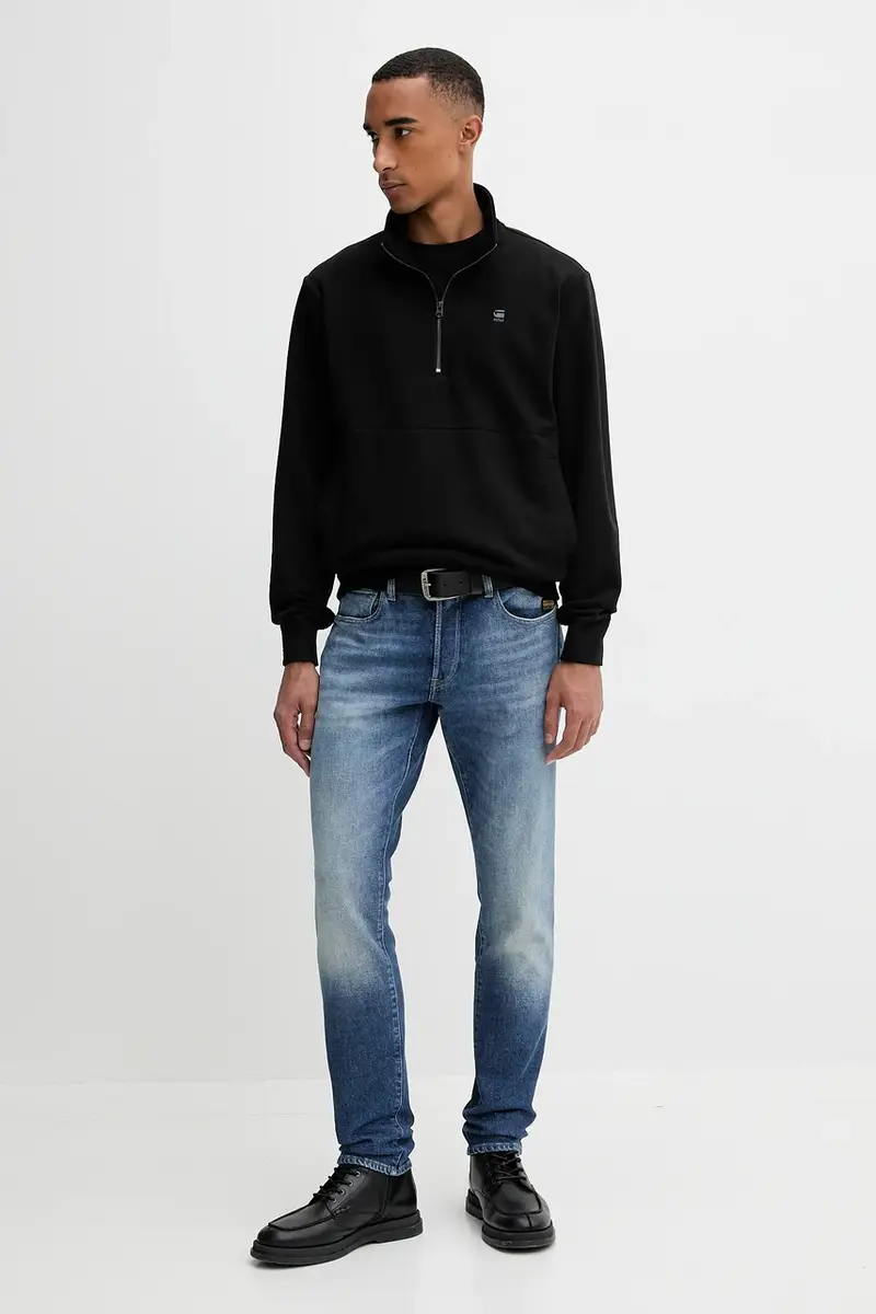 felpa uomo colore nero D26305.D566 miniatura 2