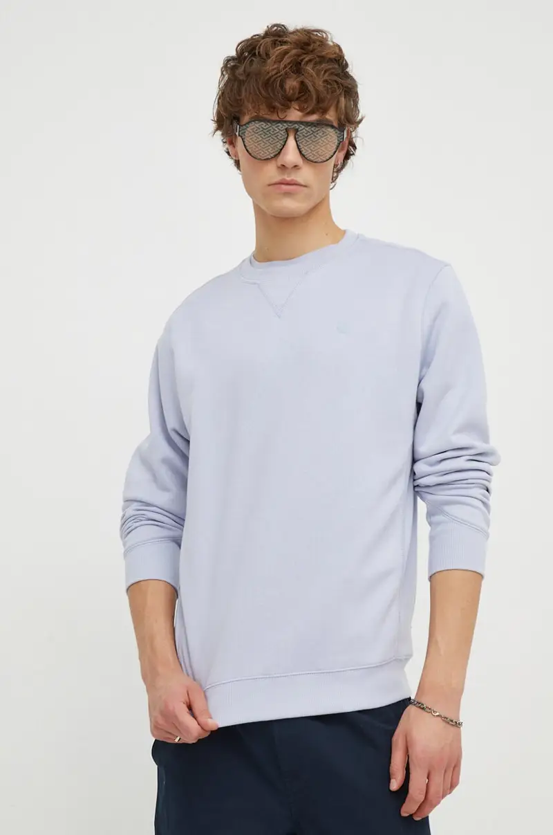 felpa uomo Violetto miniatura 2