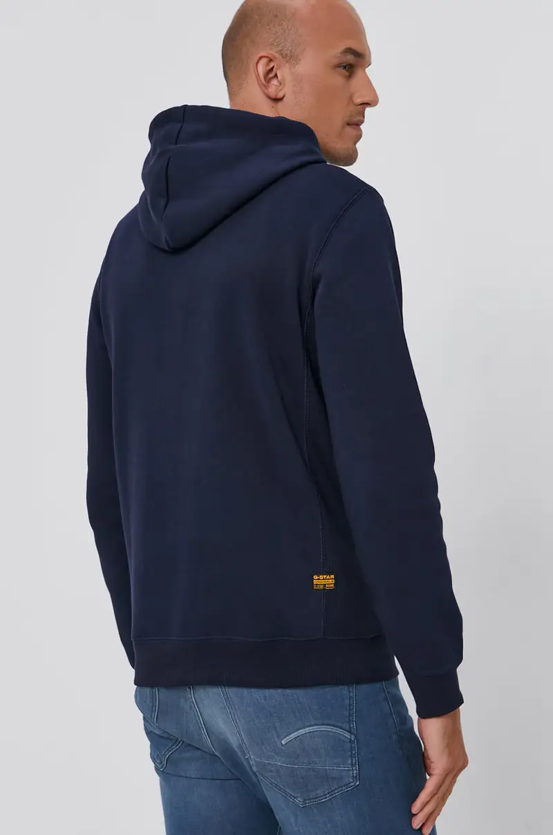 felpa x Sofi Tukker uomo colore blu navy con cappuccio miniatura 3