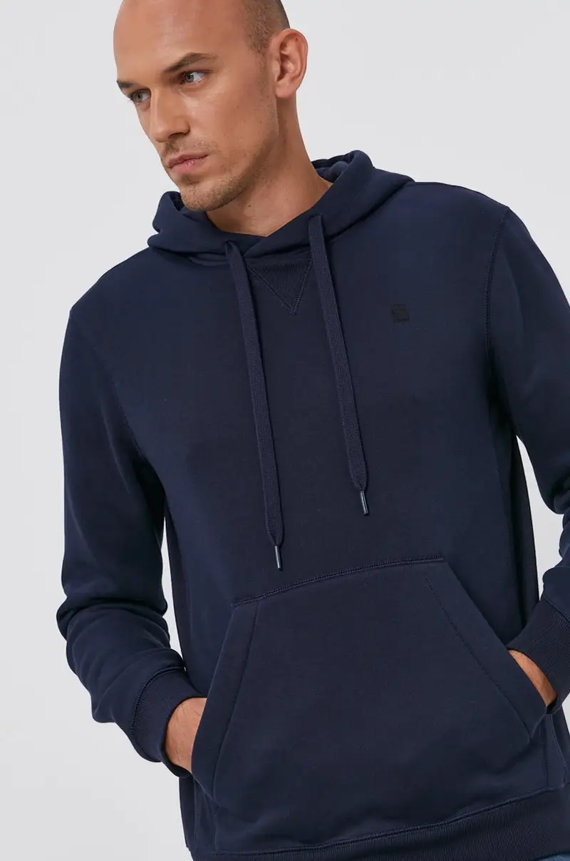 felpa x Sofi Tukker uomo colore blu navy con cappuccio miniatura 4