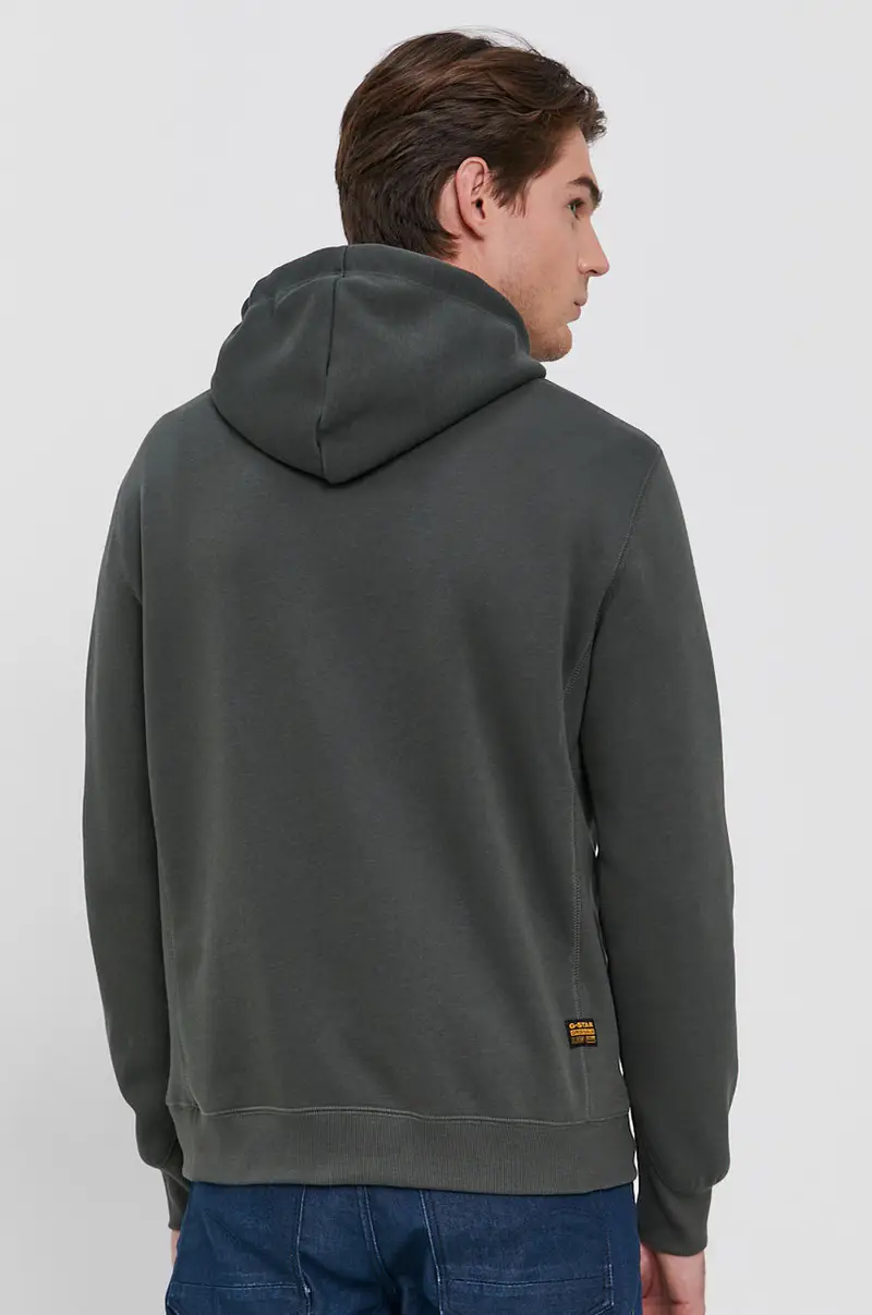 felpa x Sofi Tukker uomo colore grigio con cappuccio miniatura 3