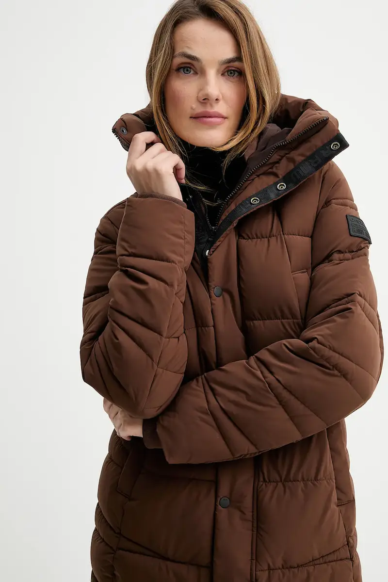 giacca 0 colore marrone D26961.D518 miniatura 4