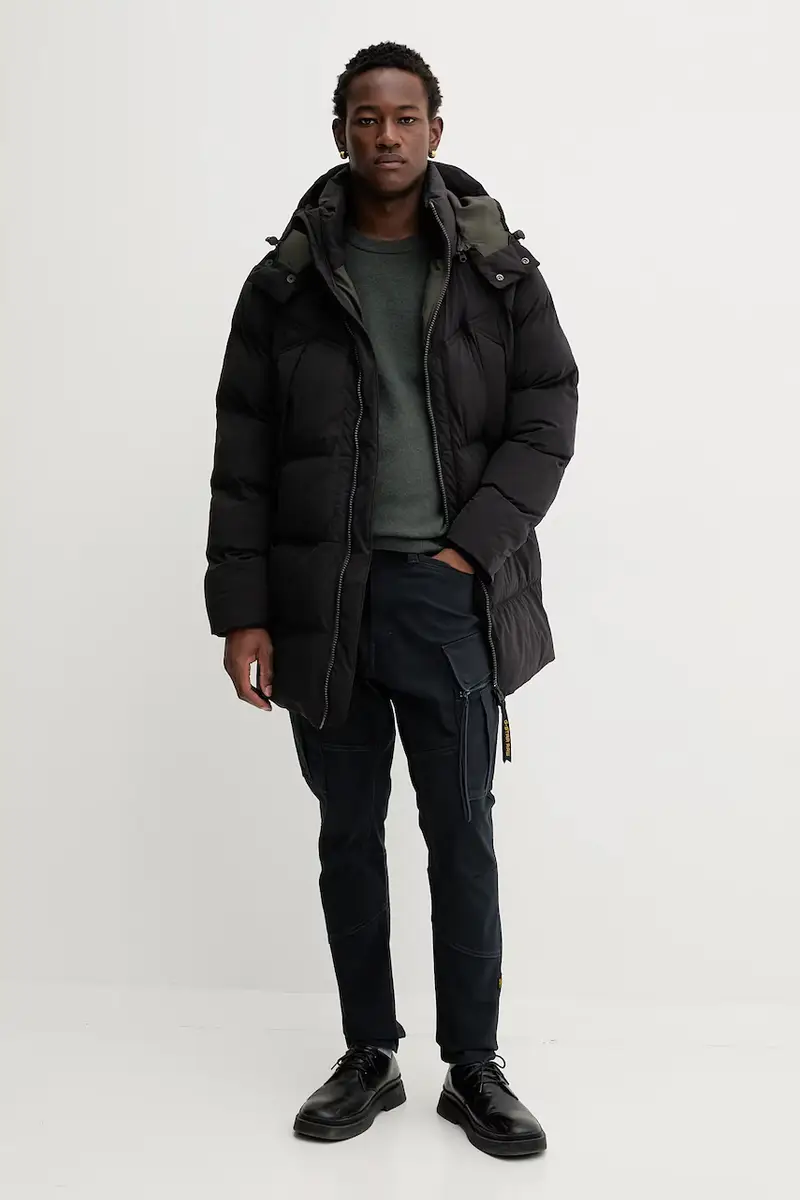 giacca 0 colore nero D26887.D518 miniatura 2