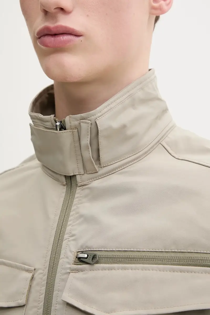 giacca colore beige D26117-D908 miniatura 5