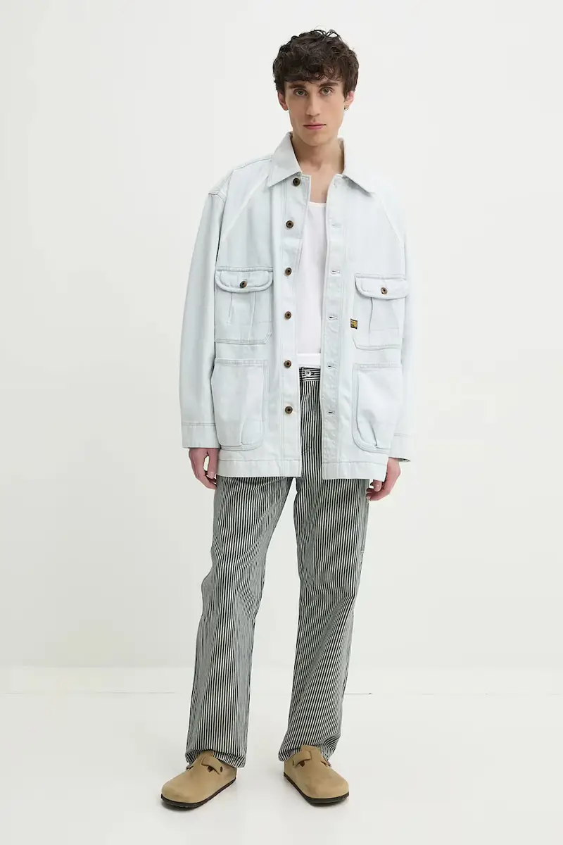 giacca colore blu D26165-D436 miniatura 2