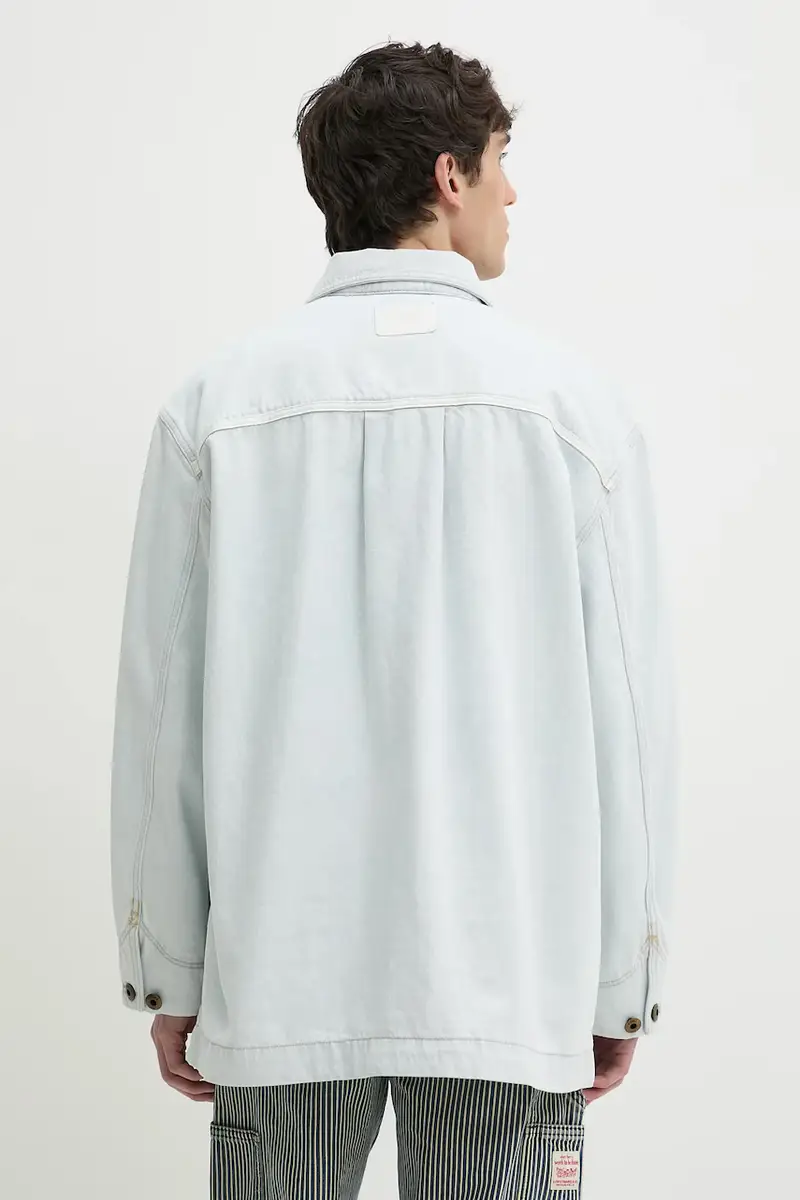 giacca colore blu D26165-D436 miniatura 3