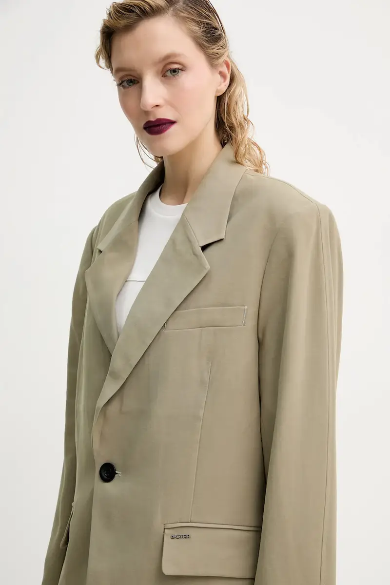 giacca colore verde D23509-D522 miniatura 4