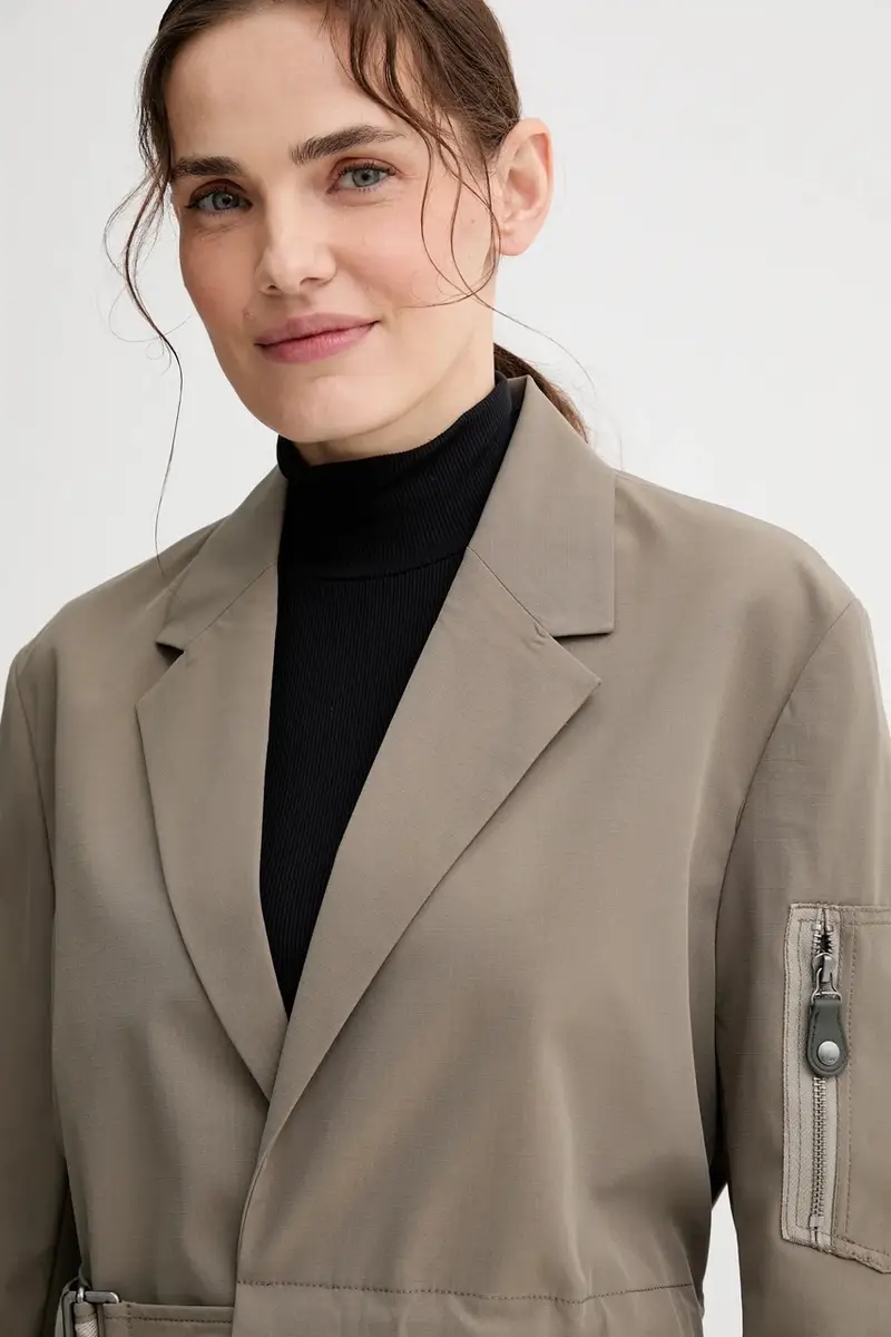 giacca colore verde D26946.D909 miniatura 4