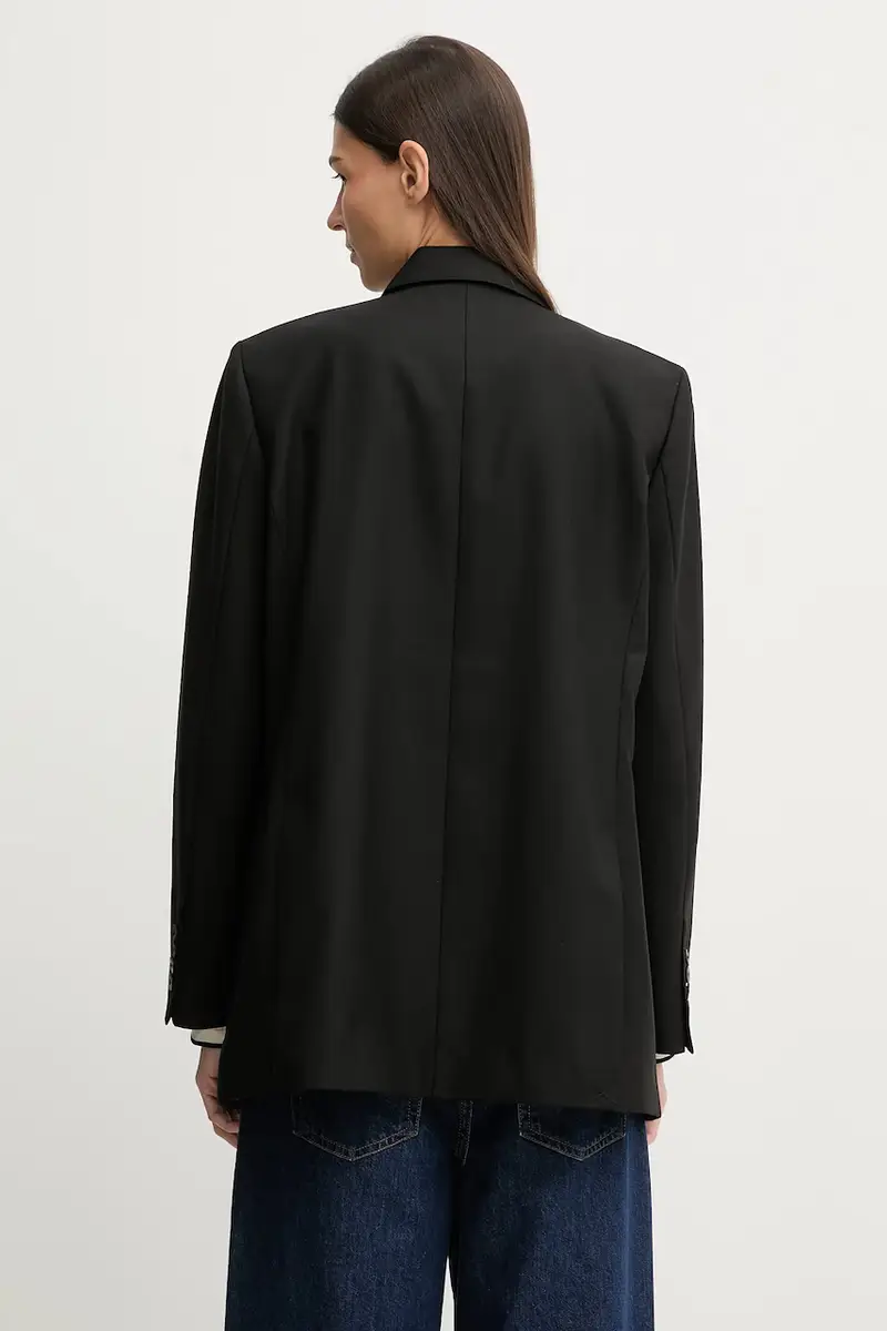 giacca con lana 0 Morry FWD Regular Tapered Nero miniatura 3