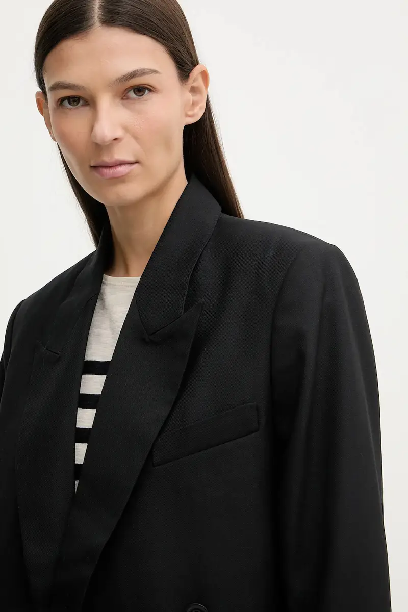 giacca con lana 0 Morry FWD Regular Tapered Nero miniatura 4