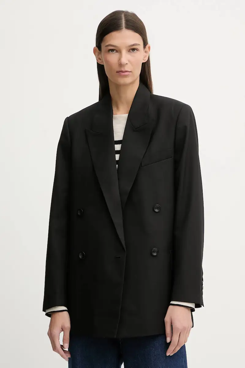 giacca con lana 0 Morry FWD Regular Tapered Nero