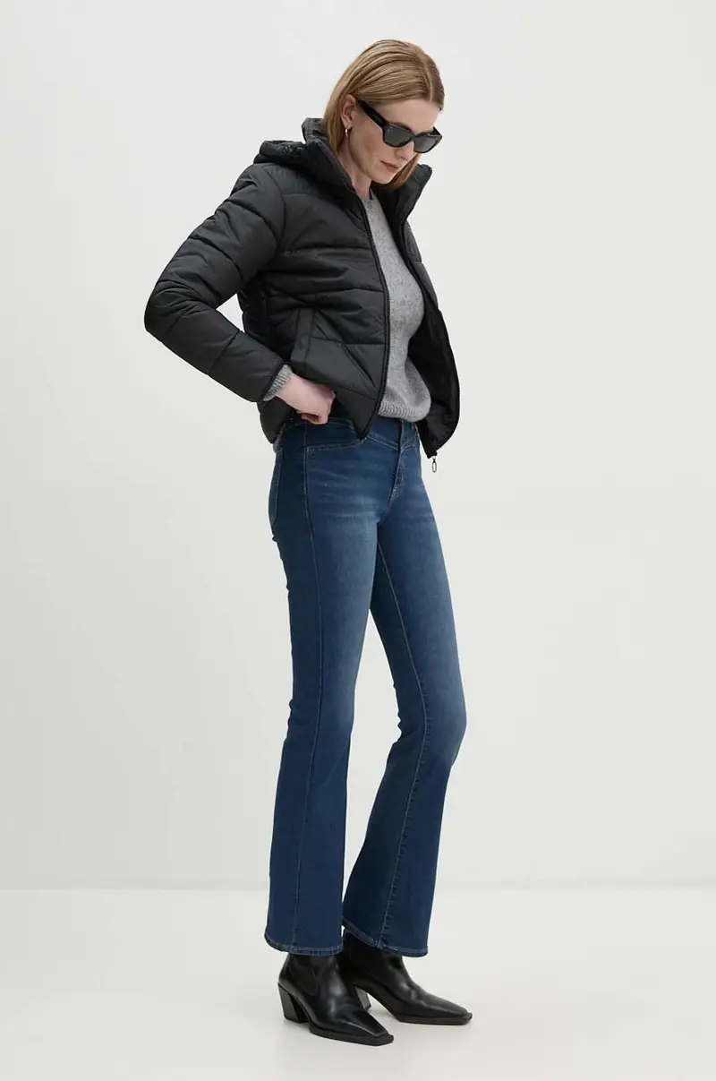 giacca donna colore nero D25193-B958 miniatura 2