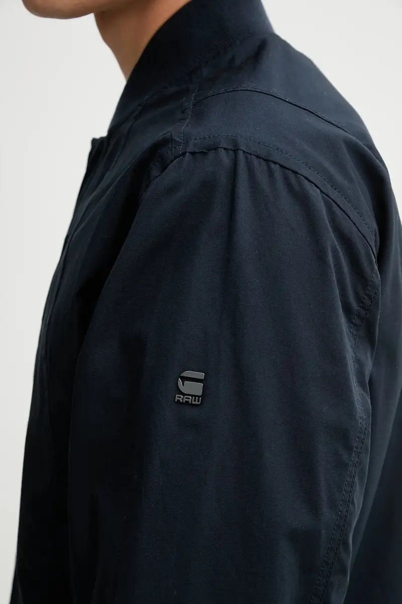 giacca in cotone colore blu navy D26193-C973 miniatura 5