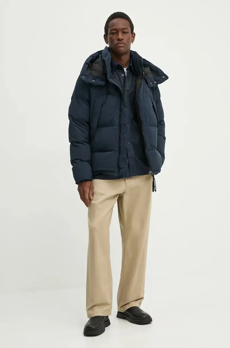 giacca uomo colore blu D25345-D518 Blu navy miniatura 2