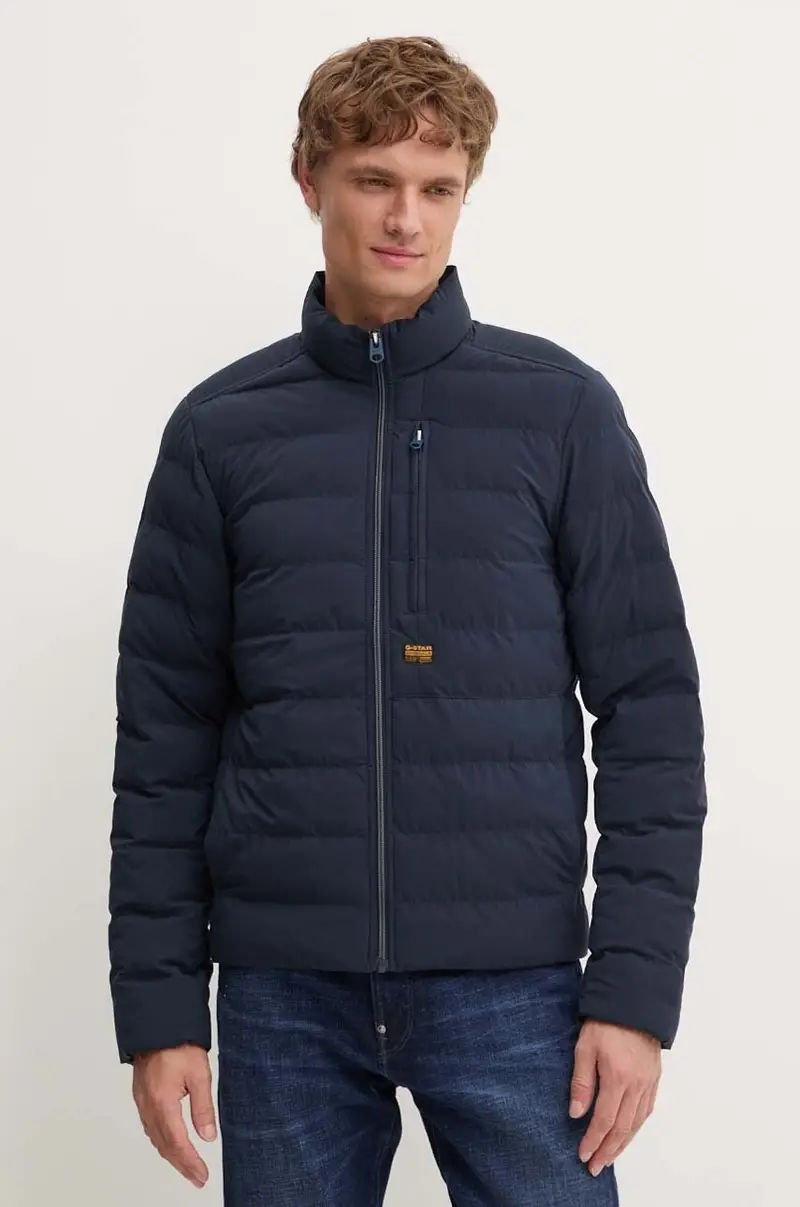 giacca uomo colore blu navy D24276-D518 miniatura 4