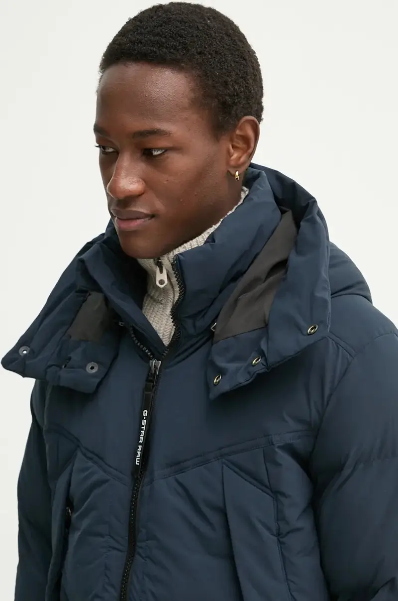 giacca uomo colore blu navy D25347-D518 miniatura 4