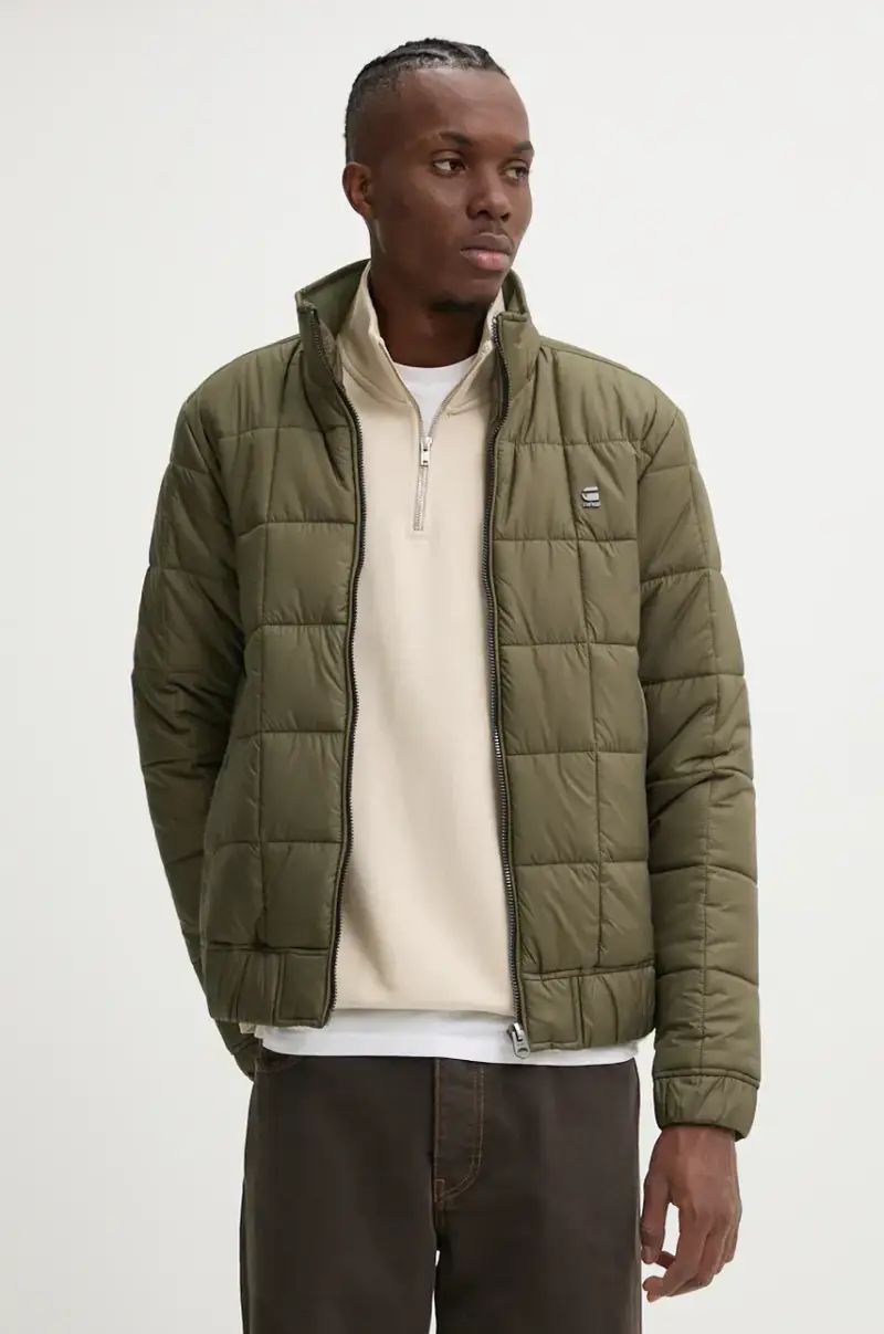 giacca uomo colore verde D25369-B958