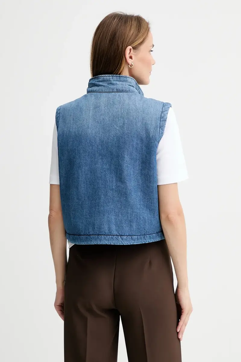 giubbotto di jeans 0 colore blu D26944.E090 miniatura 3