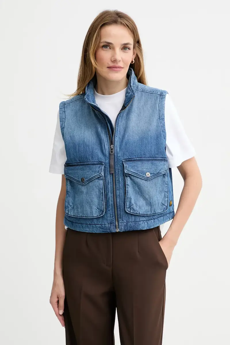 giubbotto di jeans 0 colore blu D26944.E090