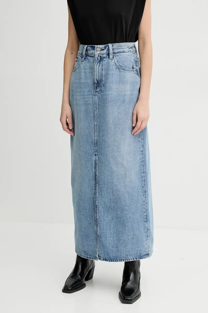 gonna di jeans colore blu D24385-D788