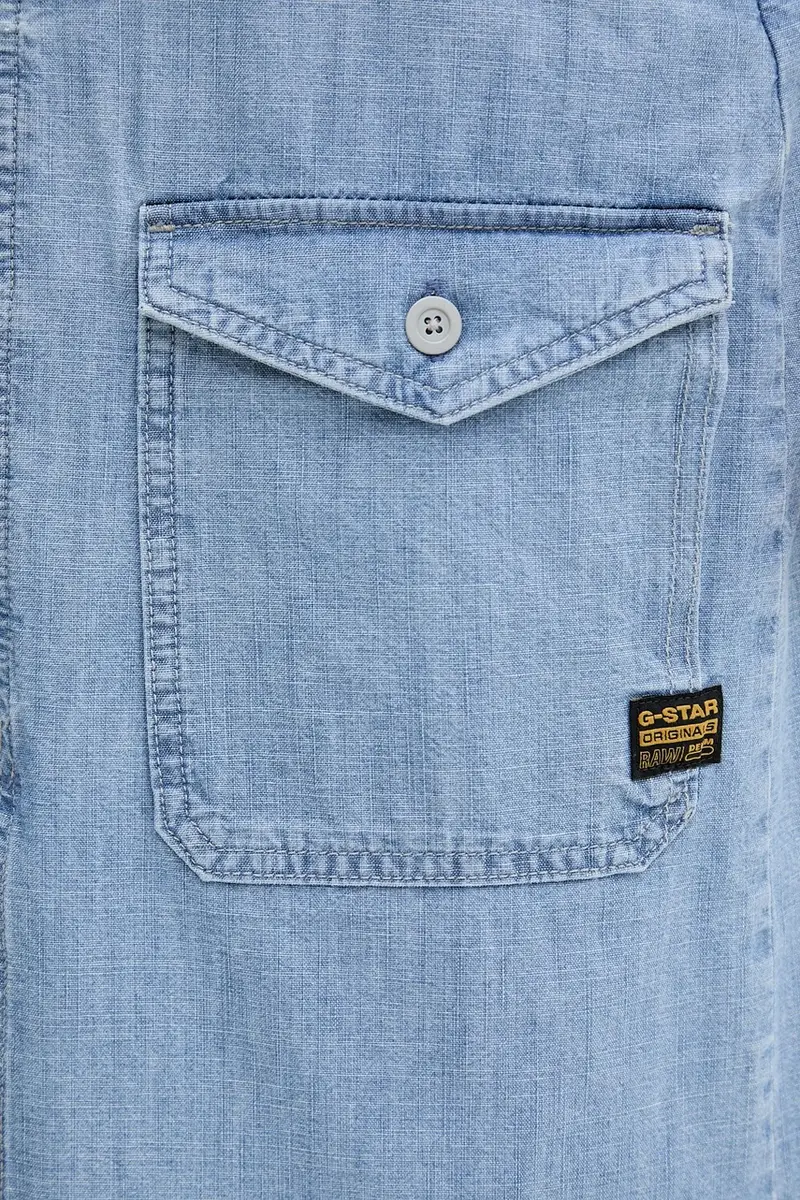 gonna di jeans colore blu D24886-D953 miniatura 4