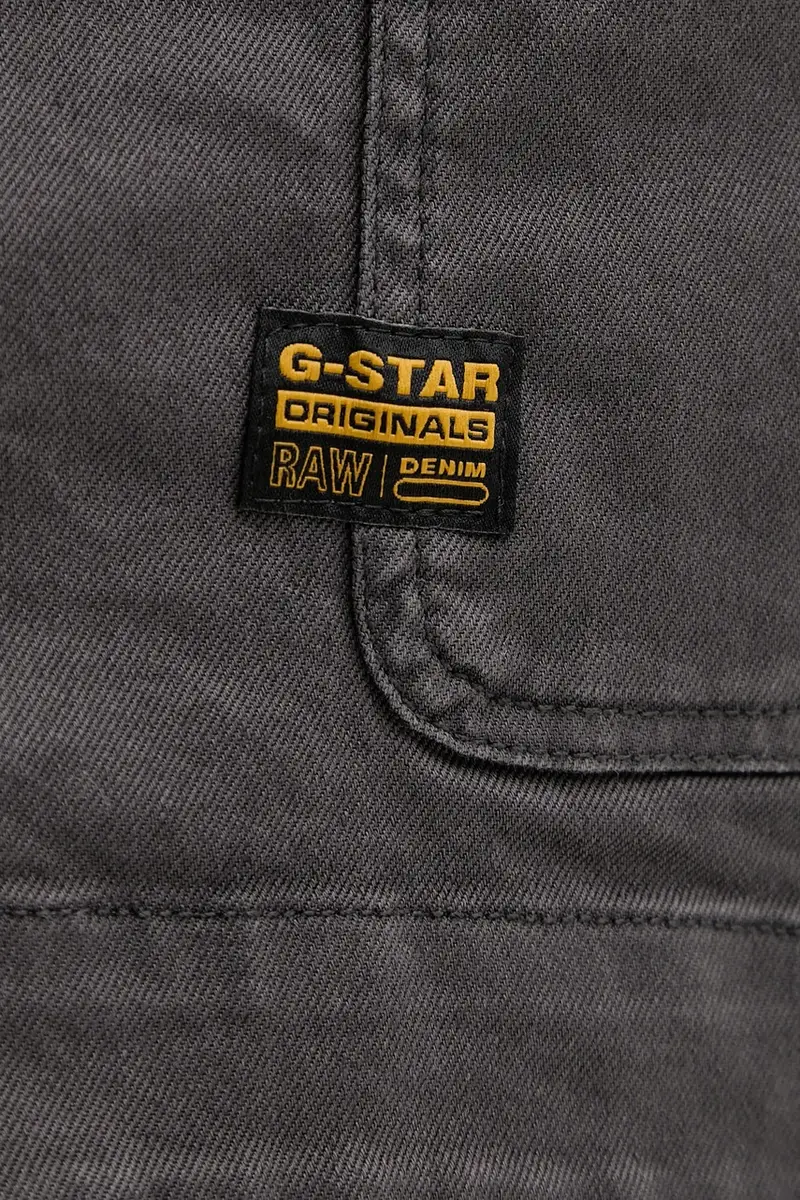 gonna di jeans colore grigio D25235-C106 miniatura 4