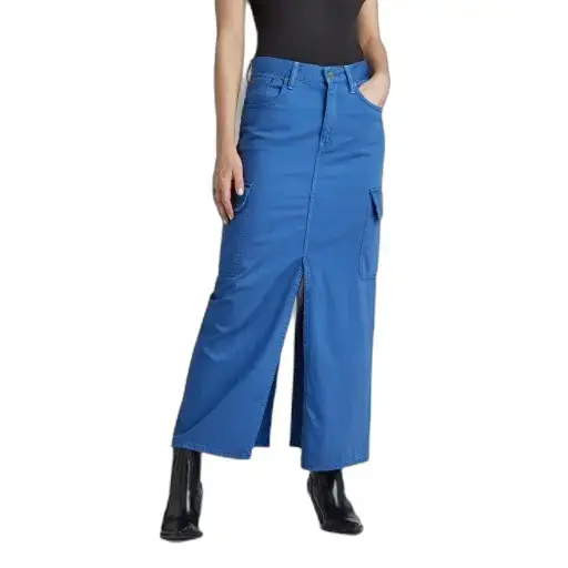 Gonna lunga in denim donna G-Star Viktoria