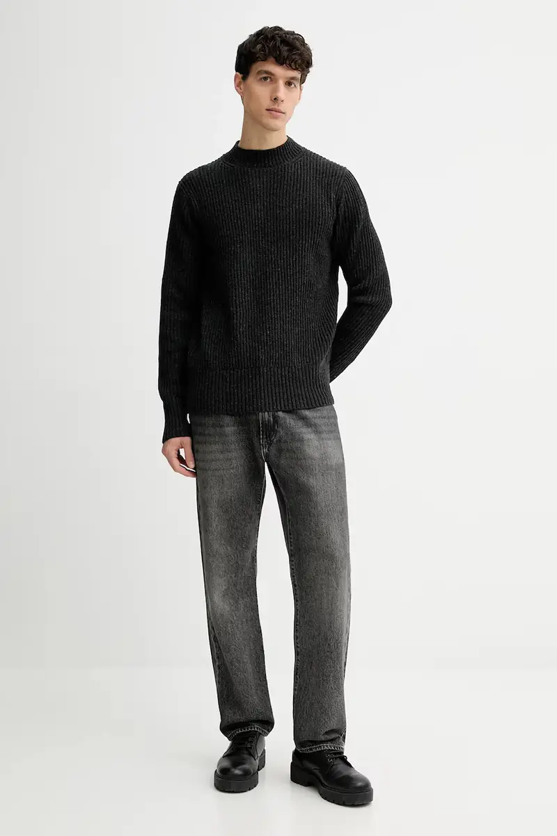 maglione con lana Lash Grigio miniatura 2