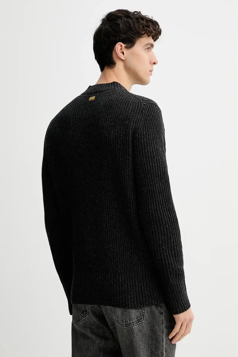 maglione con lana Lash Grigio miniatura 3