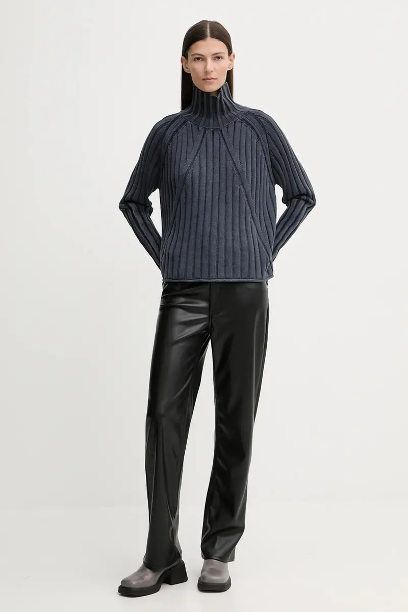 maglione in cotone 0 Kate Boyfriend Chino Blu miniatura 2