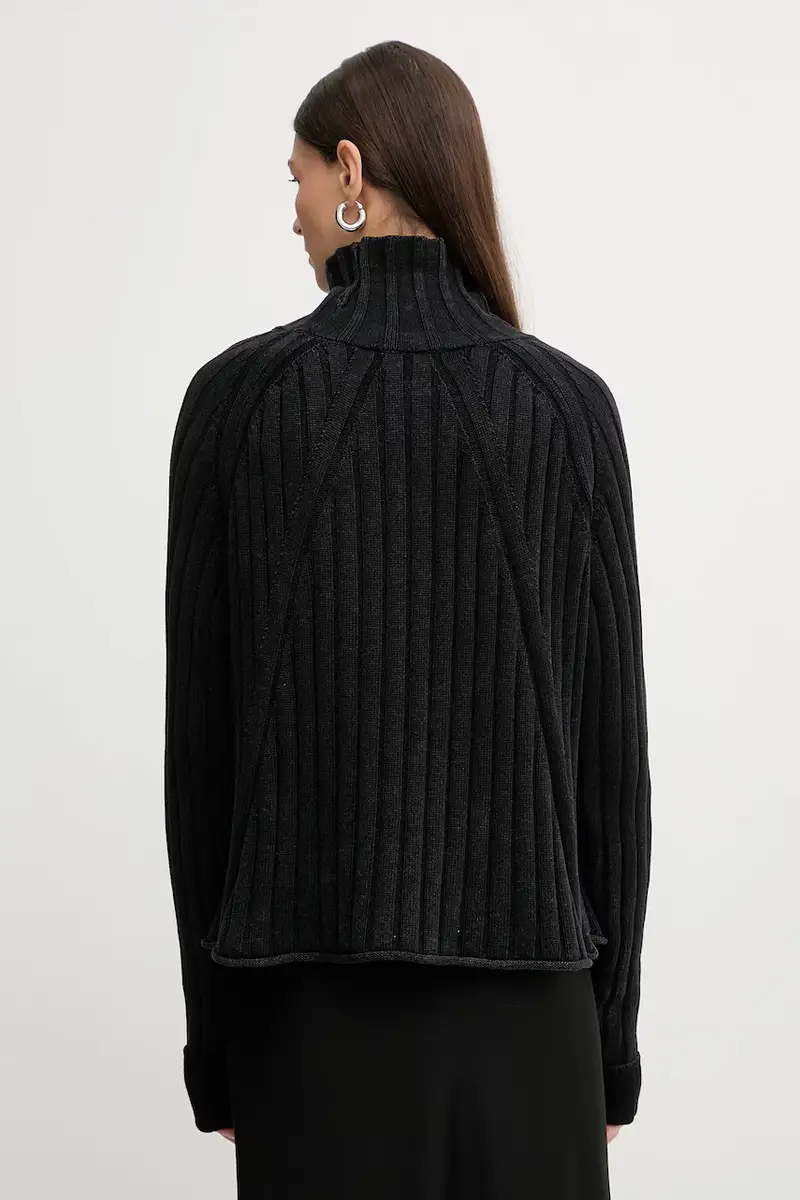 maglione in cotone 0 Kate Boyfriend Chino Nero miniatura 3