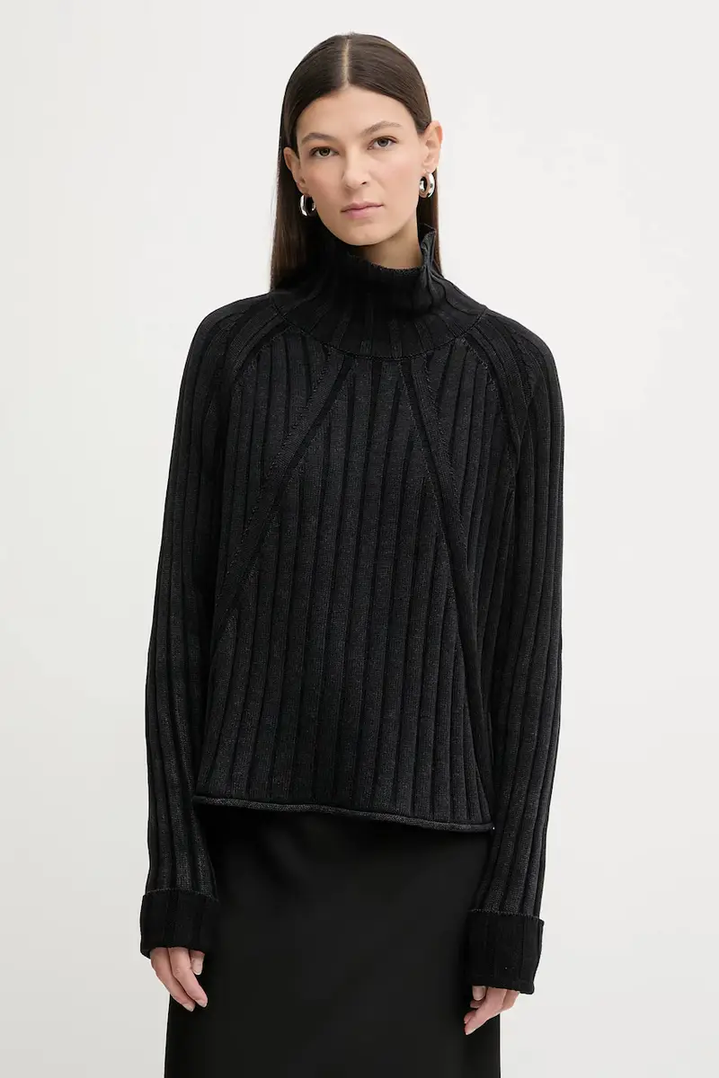 maglione in cotone 0 Kate Boyfriend Chino Nero