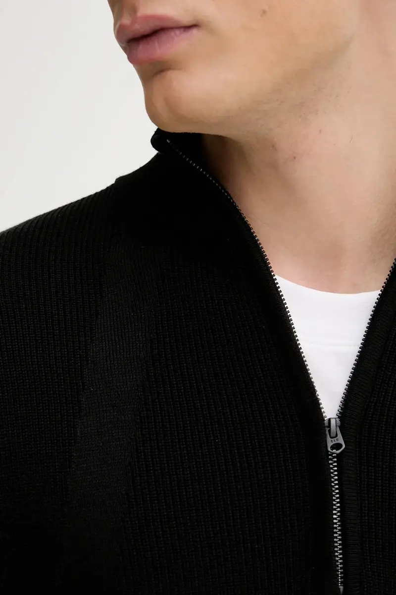 maglione in cotone uomo colore nero D26726.C868 miniatura 5