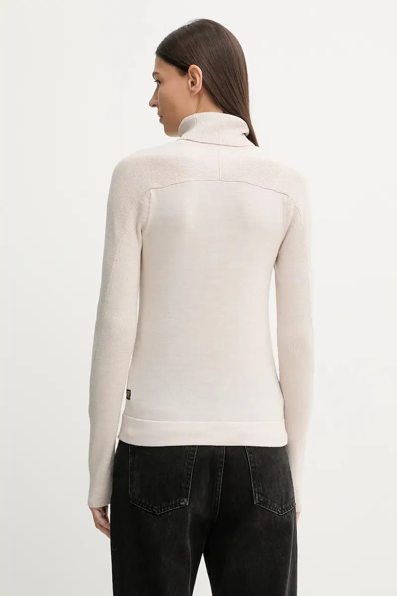 maglione in lana 0 Boxy base Beige miniatura 3