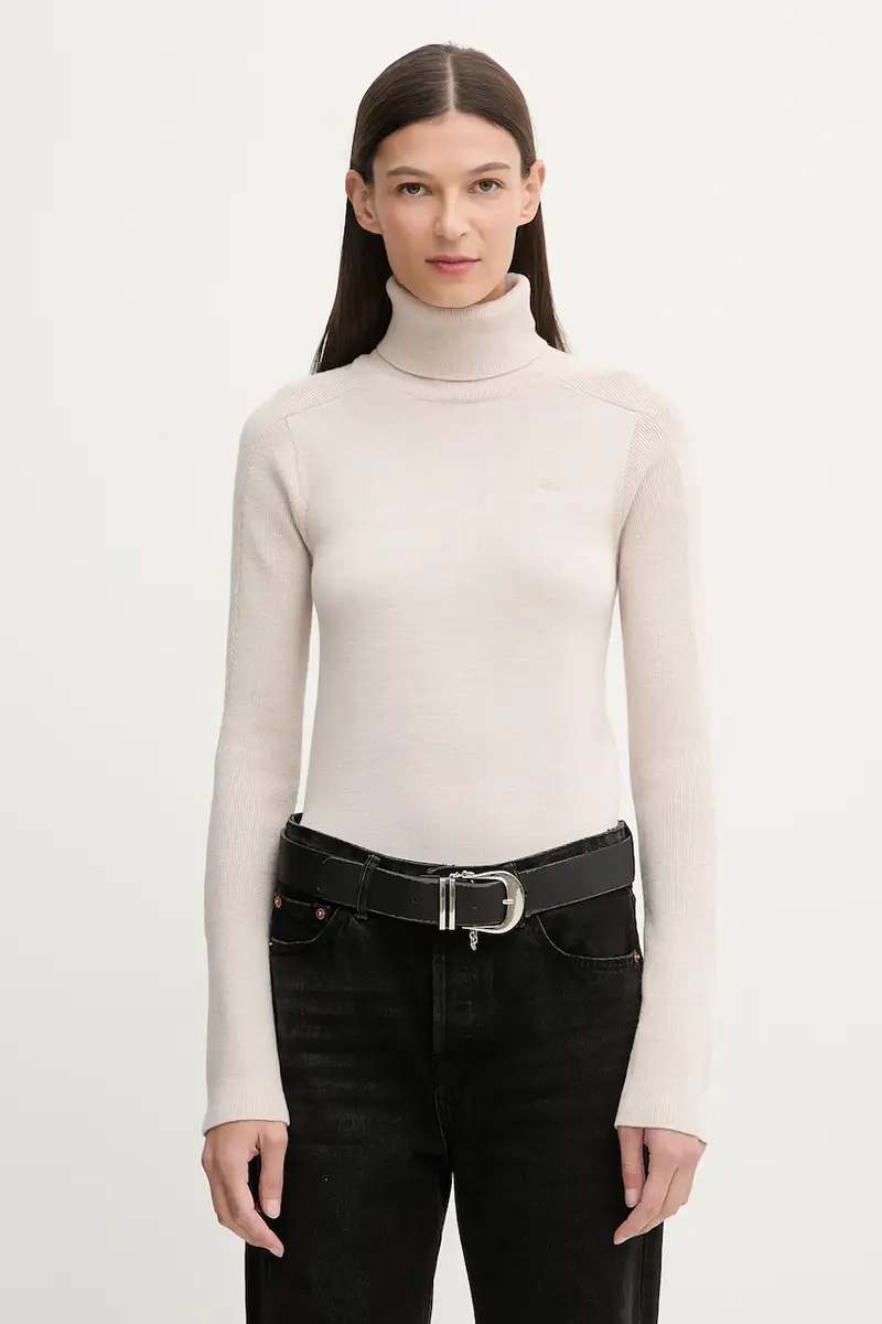 maglione in lana 0 Boxy base Beige