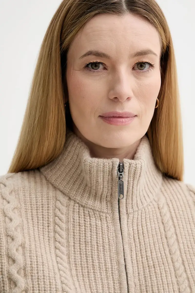 maglione in lana 0 Kate Boyfriend Chino Beige miniatura 4