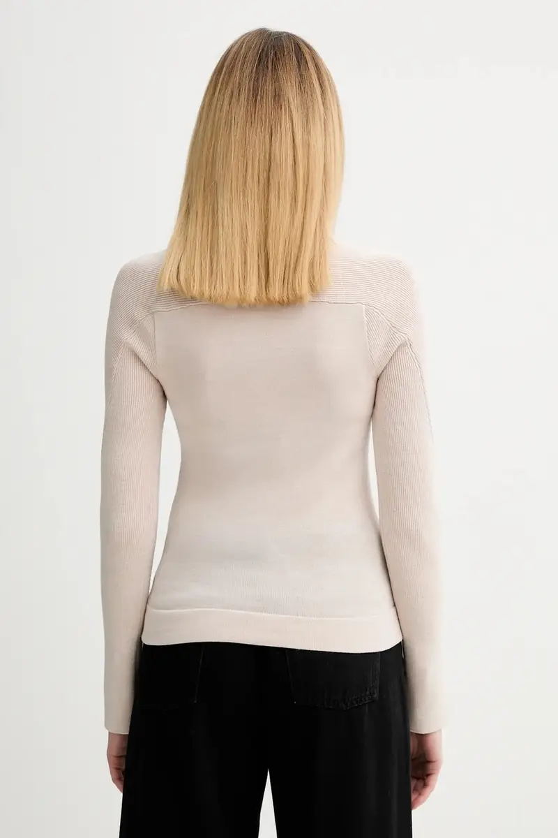 maglione in lana 0 Kate Boyfriend Chino Beige miniatura 3