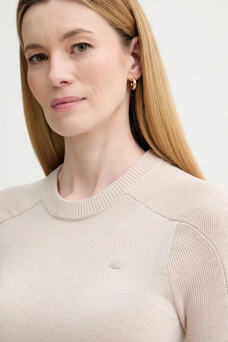 maglione in lana 0 Kate Boyfriend Chino Beige miniatura 4