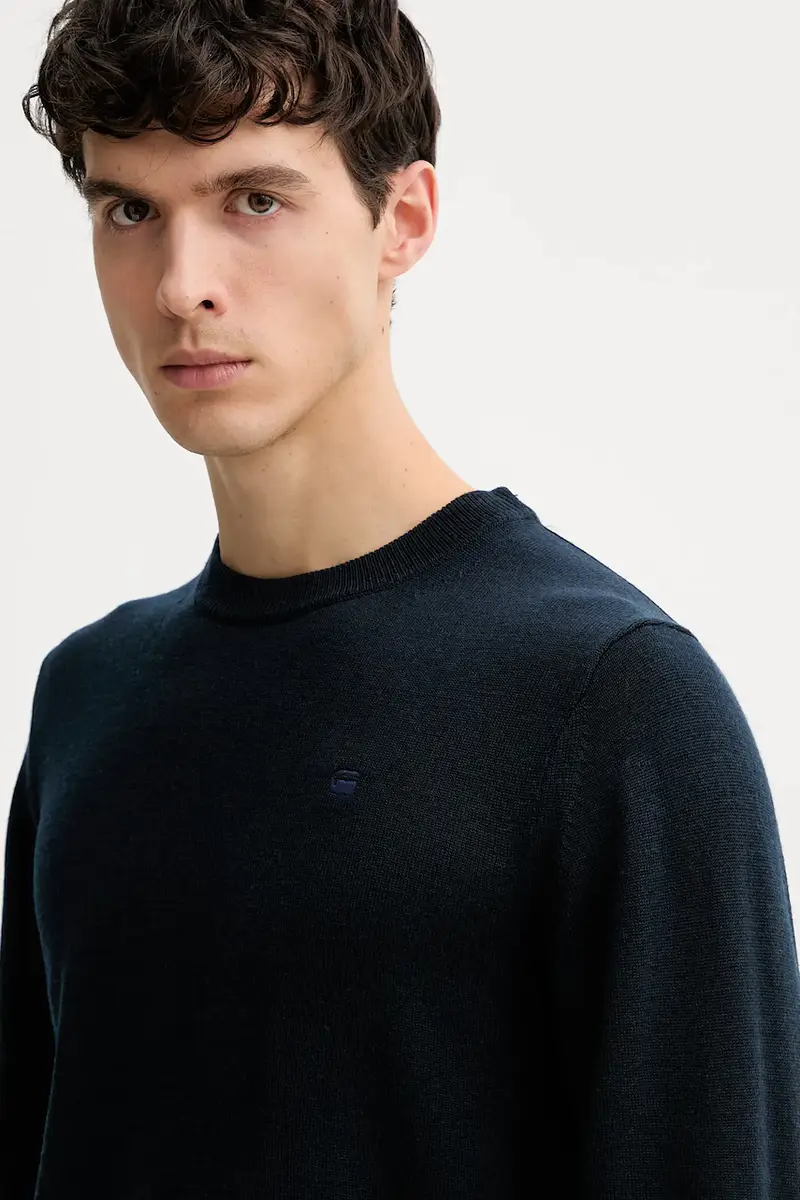 maglione in lana 0 Kate Boyfriend Chino Blu navy miniatura 4