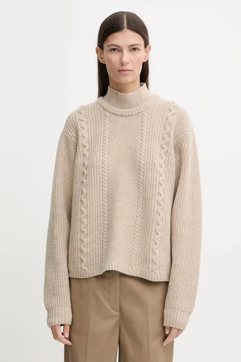maglione in lana 0 Revend FWD Skinny Beige