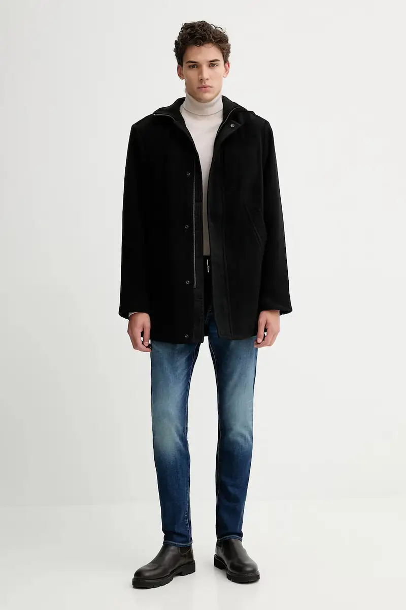 maglione in lana 0 Rovic loose Beige miniatura 2