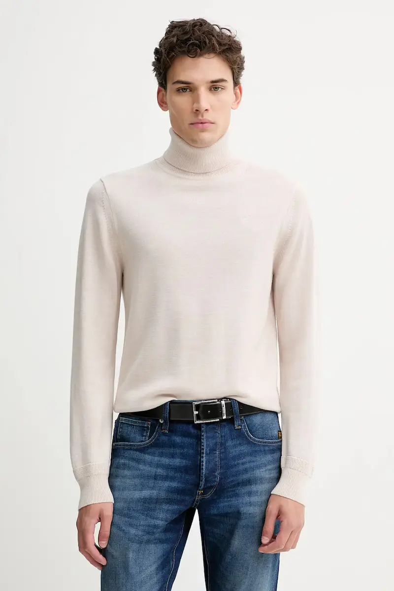 maglione in lana 0 Rovic loose Beige