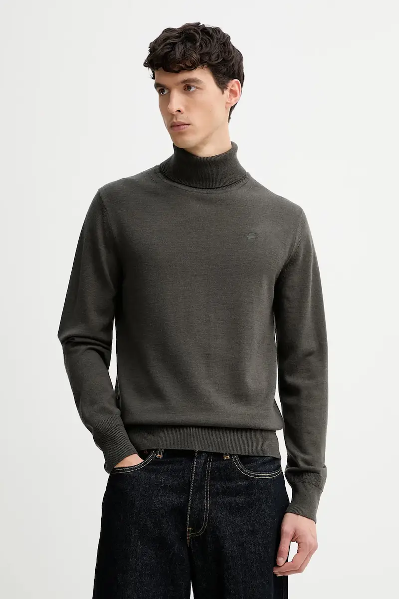 maglione in lana 0 Rovic loose Verde