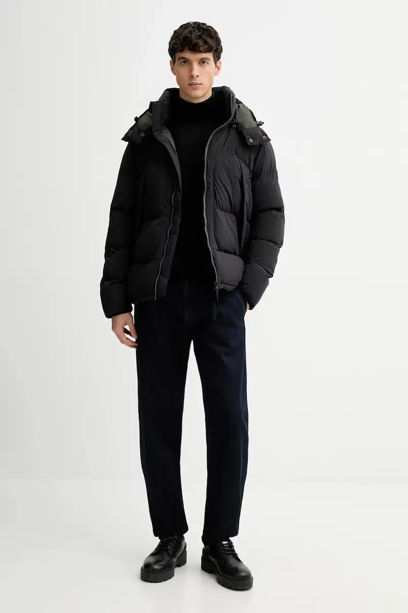 maglione in lana 0 Rovic zip 3d regular tapered denim Nero miniatura 2