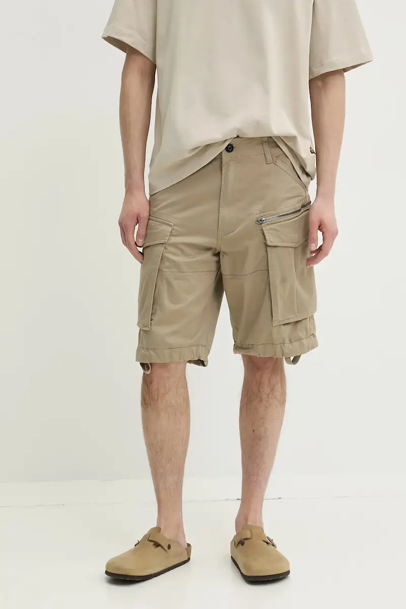 pantaloncini Beige