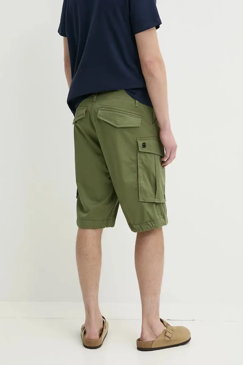 pantaloncini Rovic uomo colore verde miniatura 3