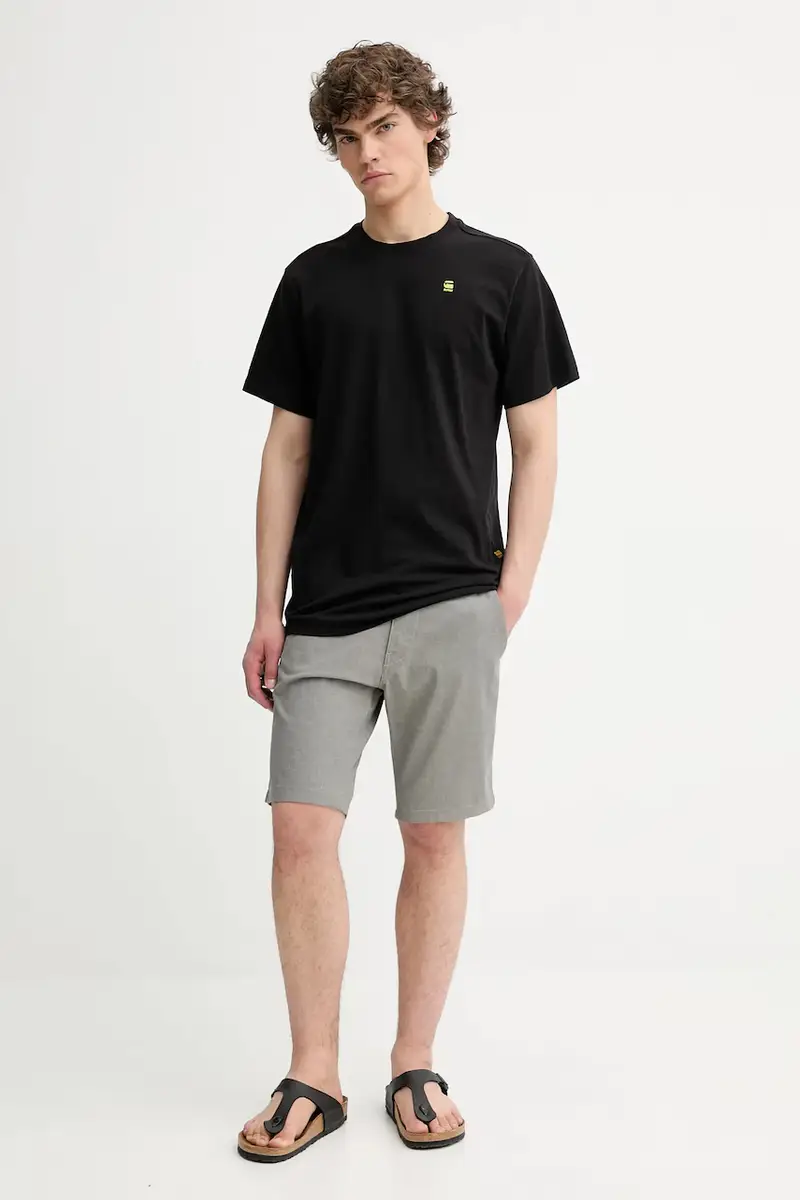 pantaloncini uomo colore grigio D26337-D921 miniatura 2