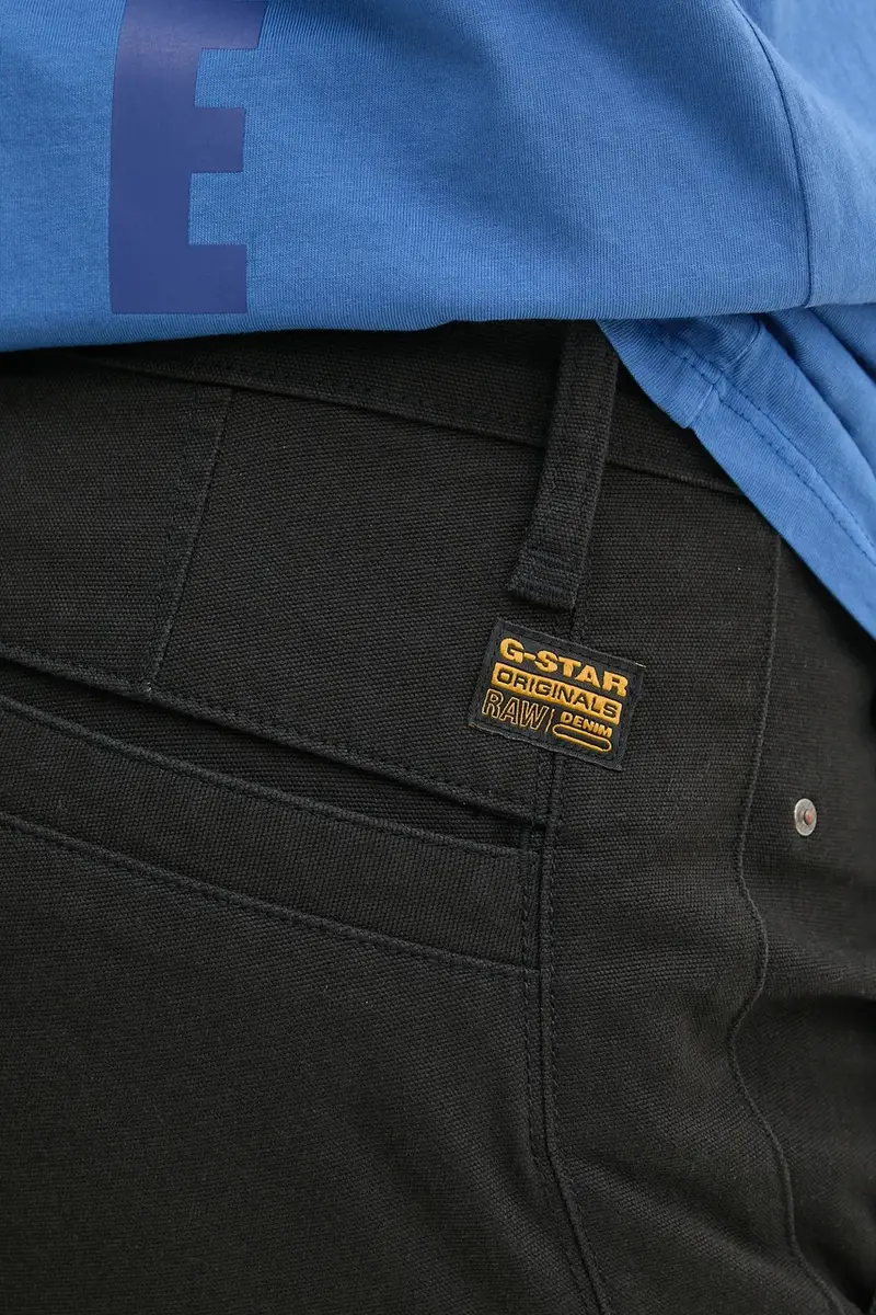 pantaloncini uomo colore nero D26337-D305 miniatura 4