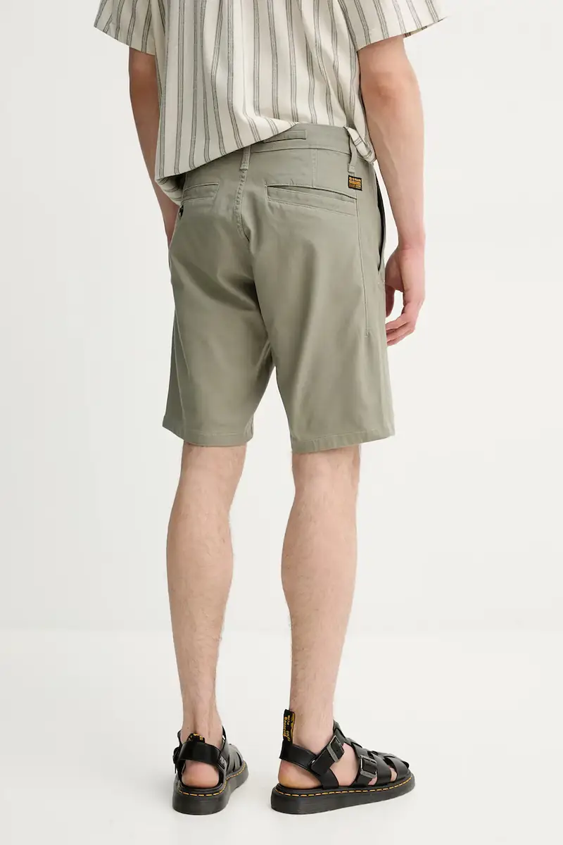 pantaloncini uomo colore verde D26337-D305 miniatura 3